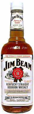 Jim Beam Bourbon White Label 4 yr. 200 ml